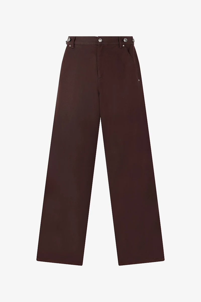 Cotton-Blend Pants