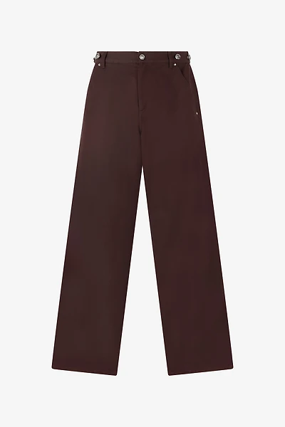 Cotton-Blend Pants