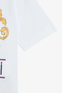 Cotton T-shirt with logo