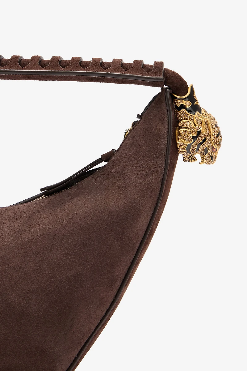 Suede Hobo Roar Bag
