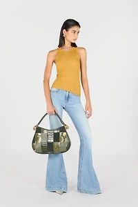 Patchwork Shoulder Bag