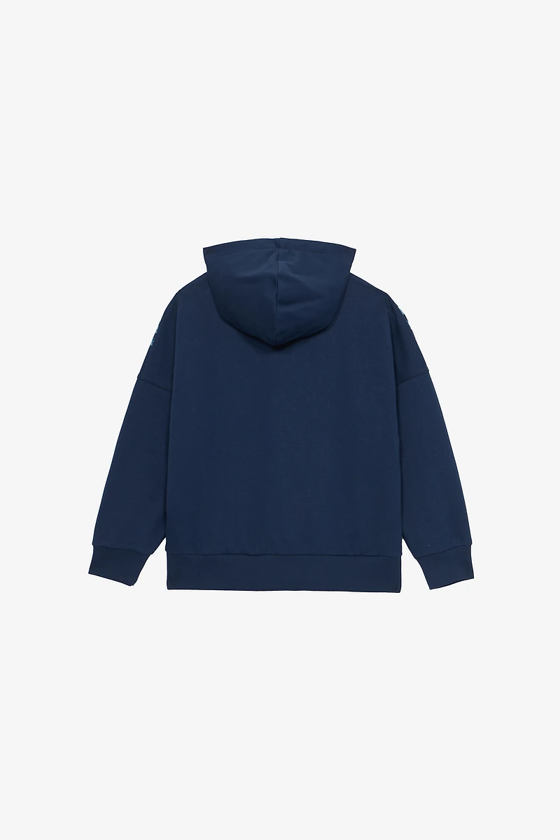 Sweatshirt With Contrasting Lettering