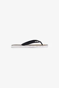 Ray of Gold Print Rubber Flip-Flops