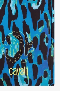 Leopard-Print Swim Shorts