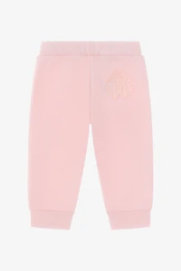 Cotton Sweatpants With Flowers