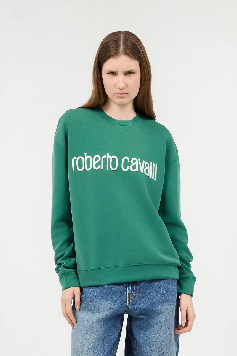 Green Logo Sweatshirt