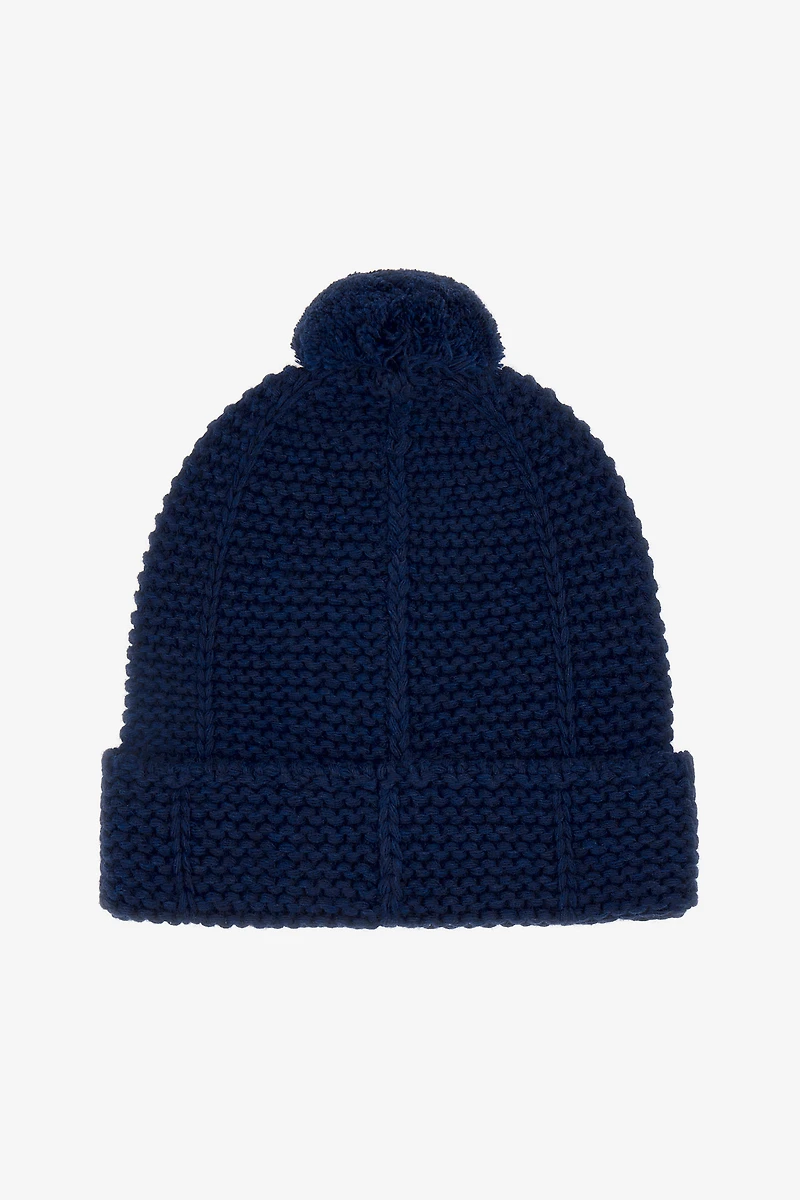 Dark Blue Cashmere Blend Hat