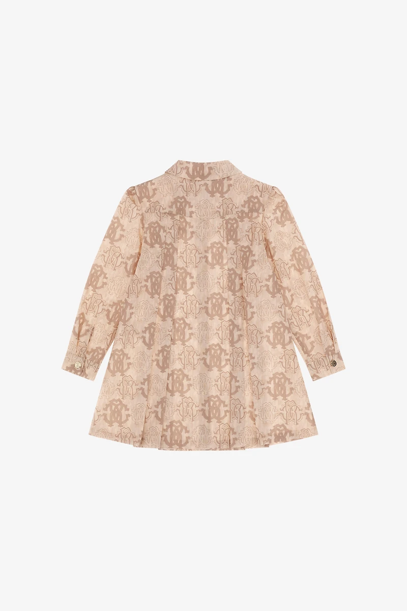 Monogram Print Dress