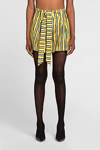 Baidera Print Linen Shorts