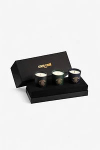 Gold Jungle Set of Three Scented Candles 80 G