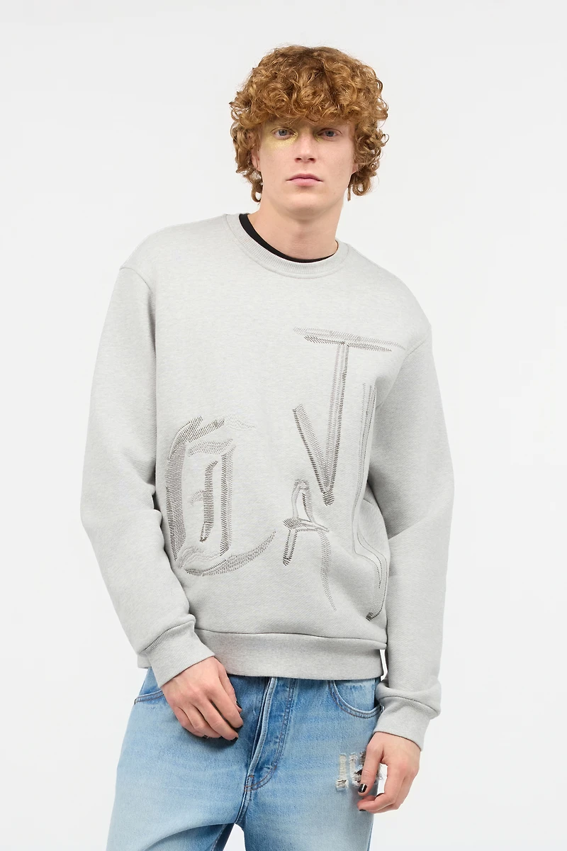 Sweatshirt With Lettering