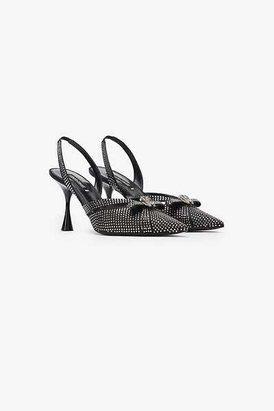 Slingbacks With Rhinestones