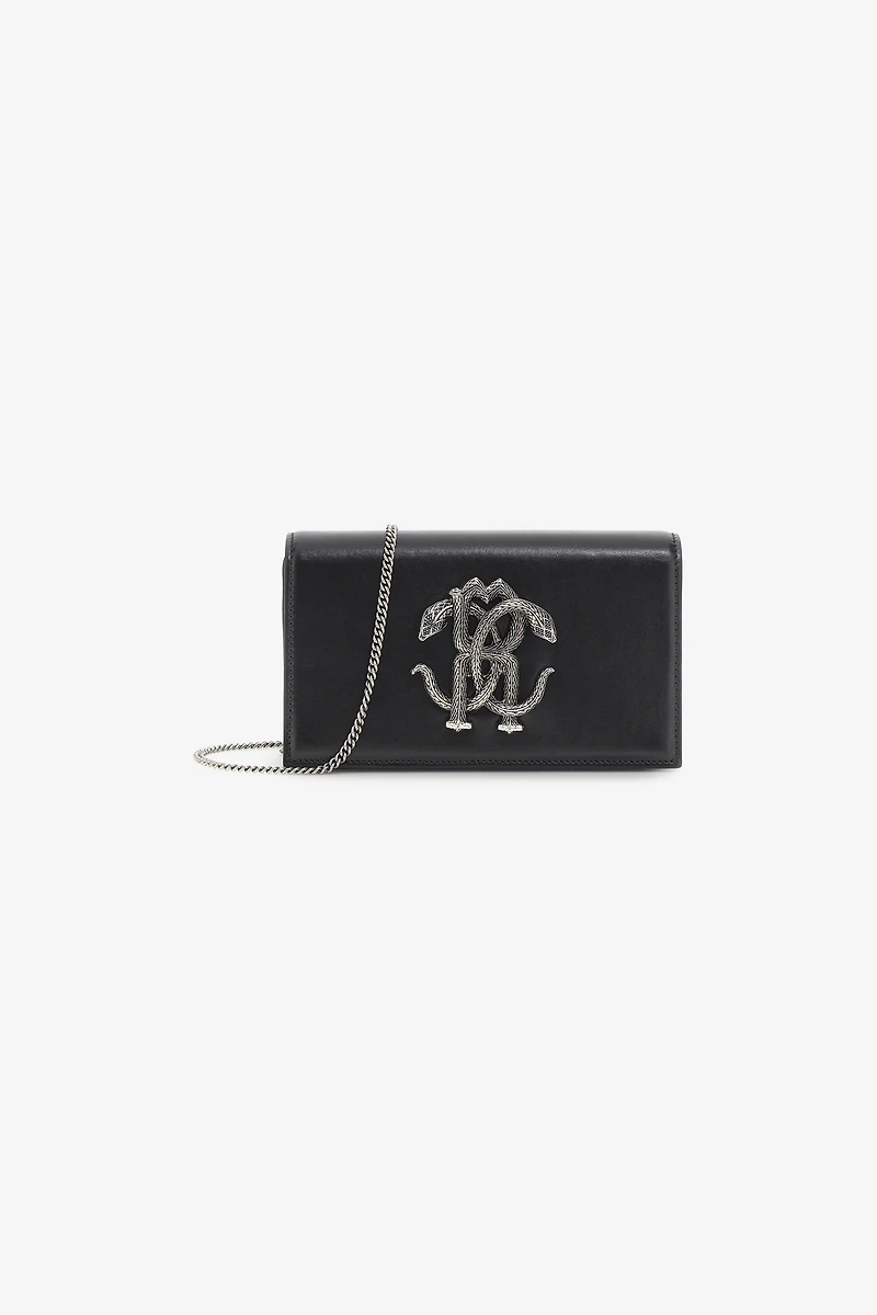 Mirror Snake Shoulder Bag