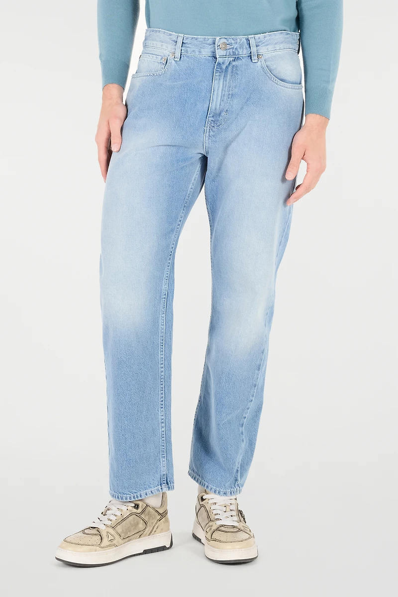 Jeans With Faded Detailing