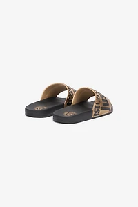 Slides With Lettering And Golden Band