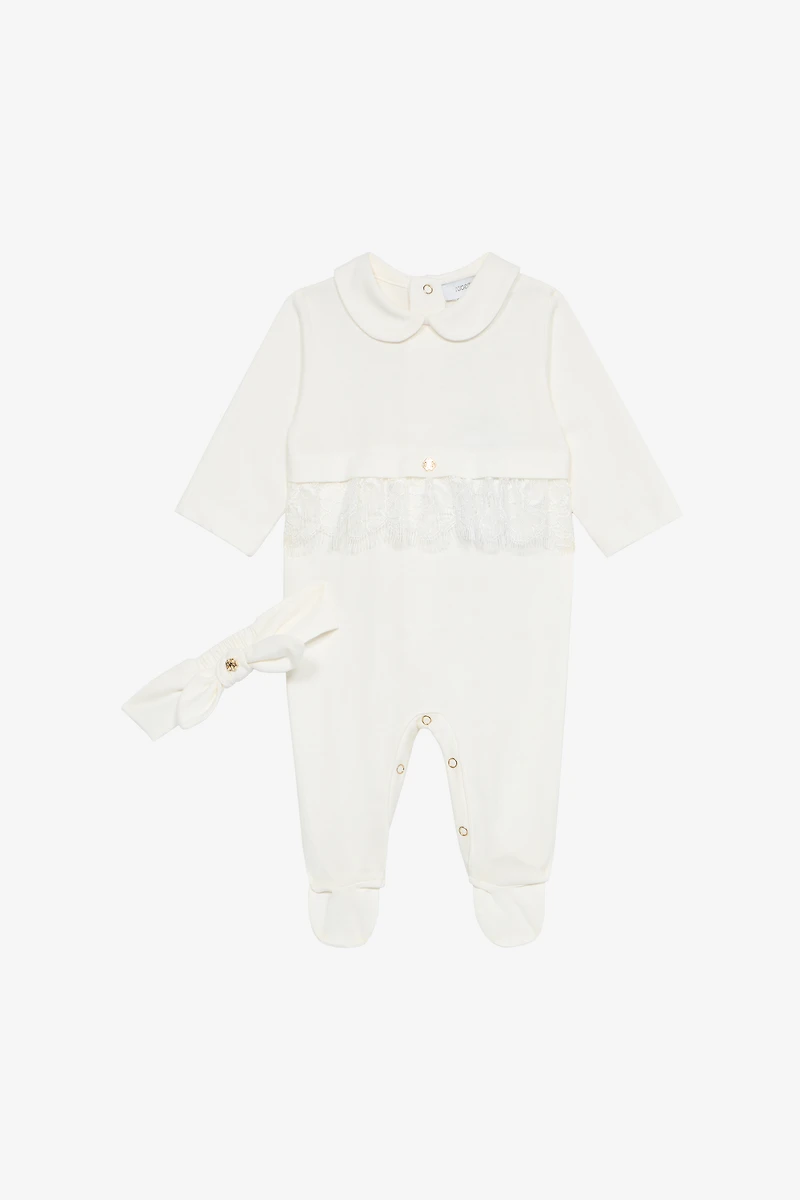 Romper Suit And Headband Set