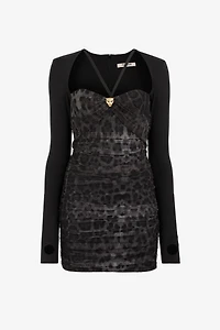 Leopard-print dress