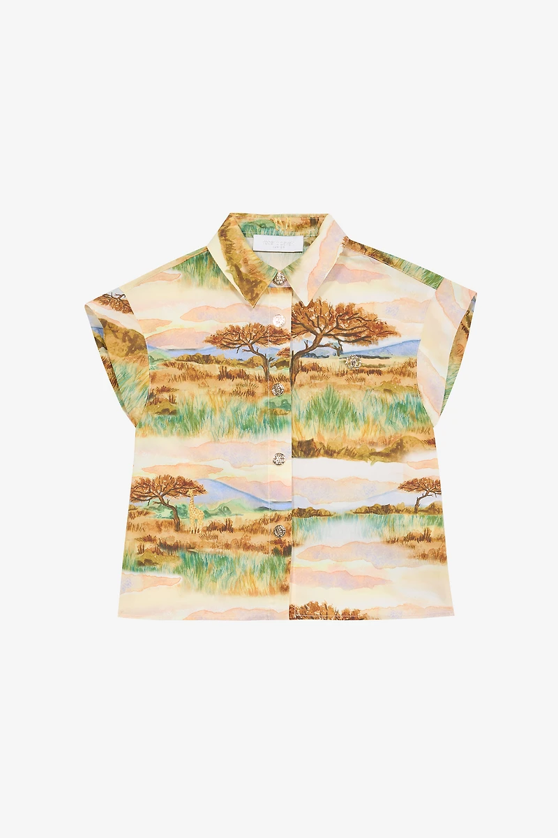 Safari-Print Shirt
