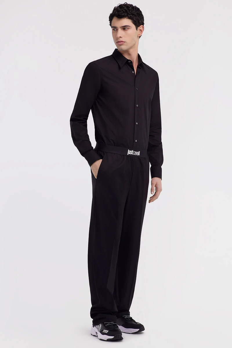 Just Cavalli Pants with Elastic Waist