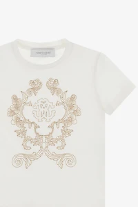 RC Monogram Embroidered T-Shirt