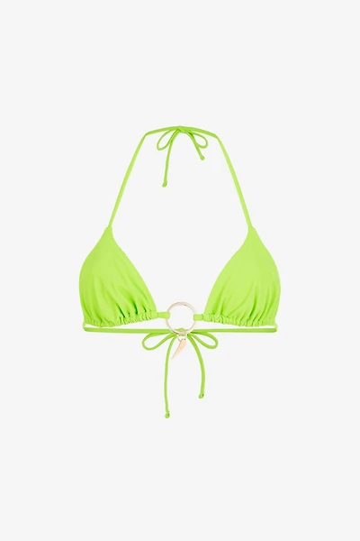 Triangle-cup bikini top