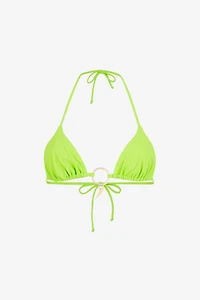 Triangle-cup bikini top