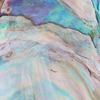 Mermaid Print Long Dress