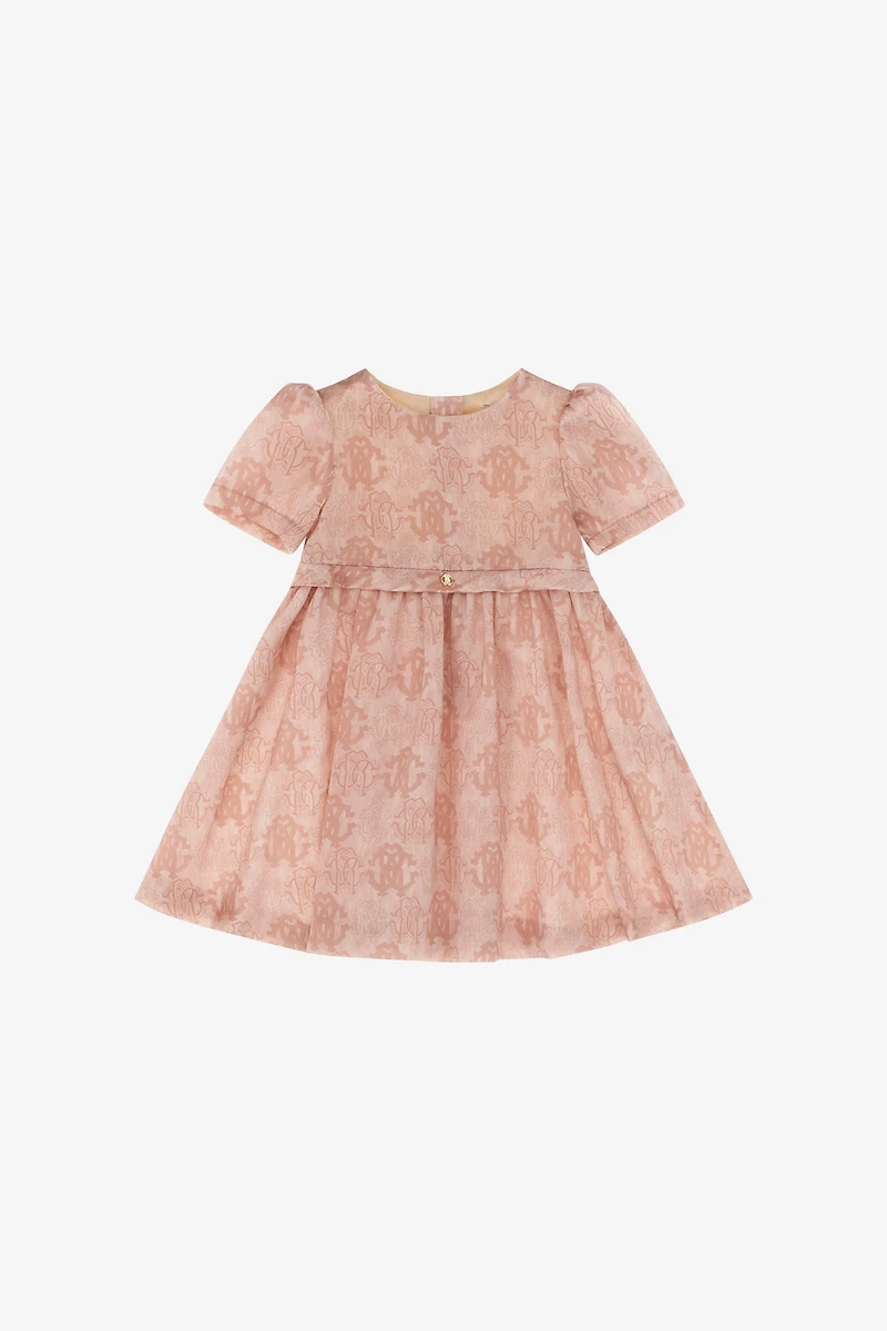 Monogrammed Pink Dress