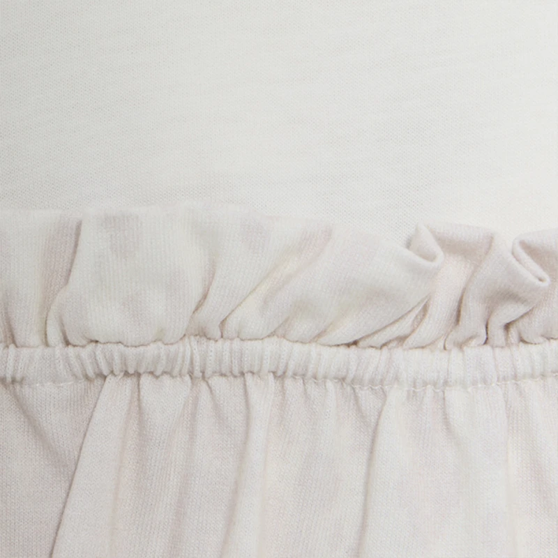 Milk White and Ivory Dress with Jaguar Skin