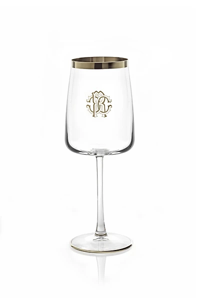 Monogram Platin 2 Wine Goblets Set