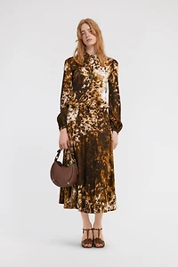 Appaloosa Print Shirt Dress