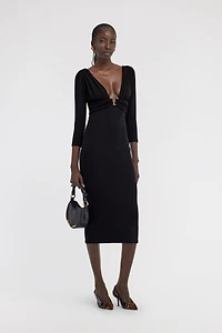 Dress with Gold Detail