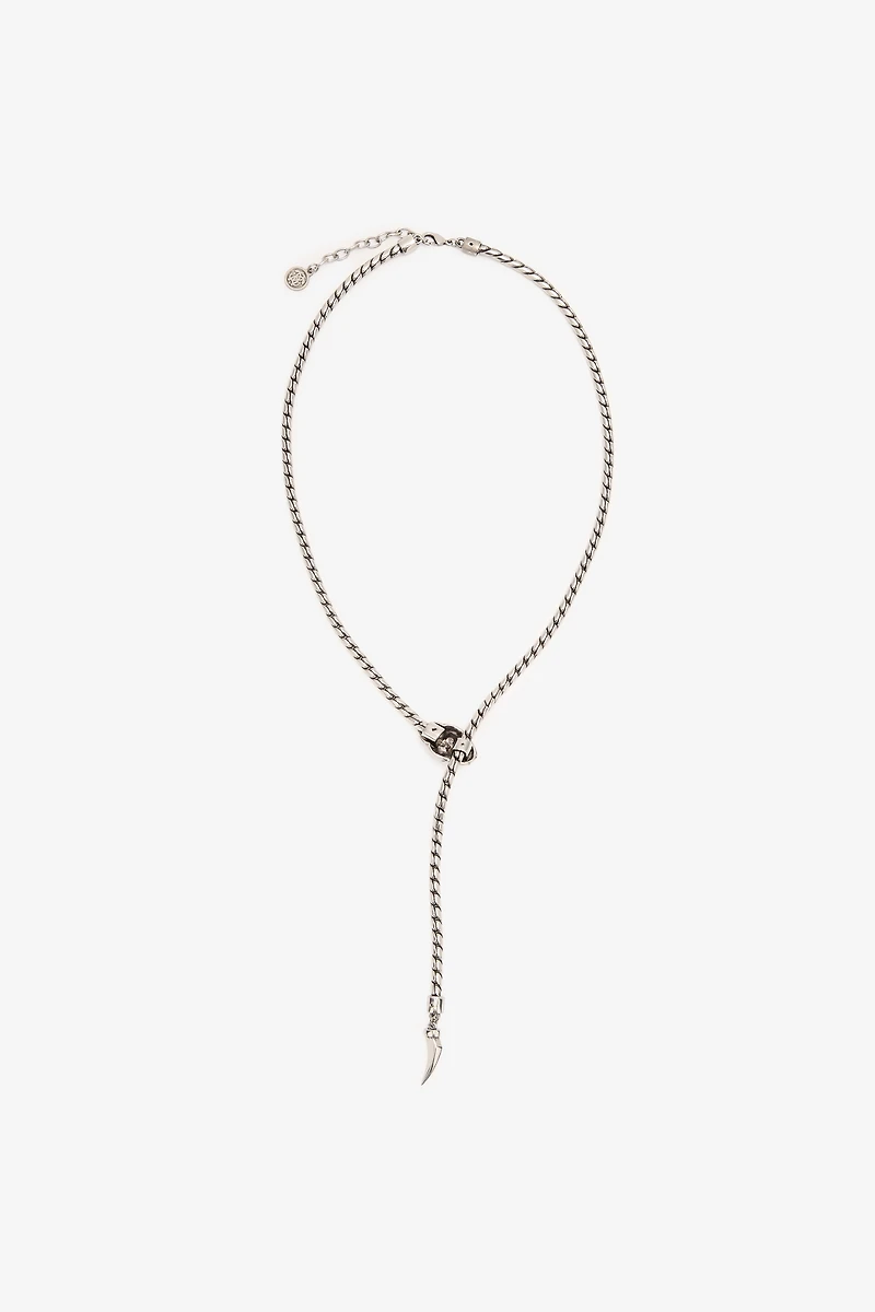 Snake And Fang Necklace