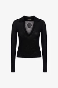 Long-sleeved top