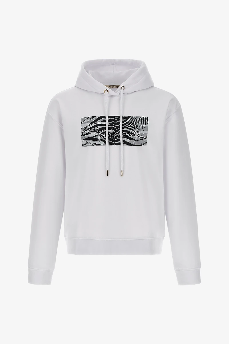 Sweatshirt with flag