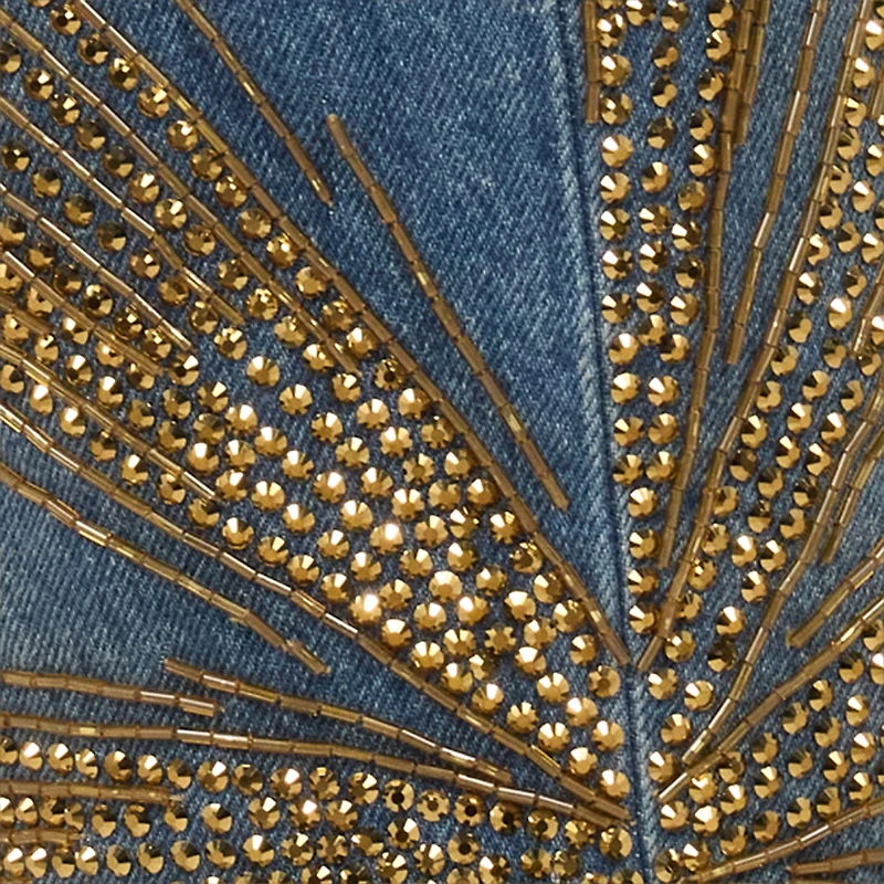 Jeans With Rhinestones