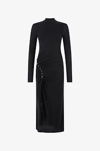 Long Dress With Ruffle Detail