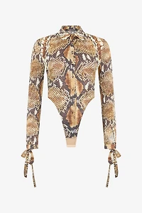 Python Print Shirt Bodysuit