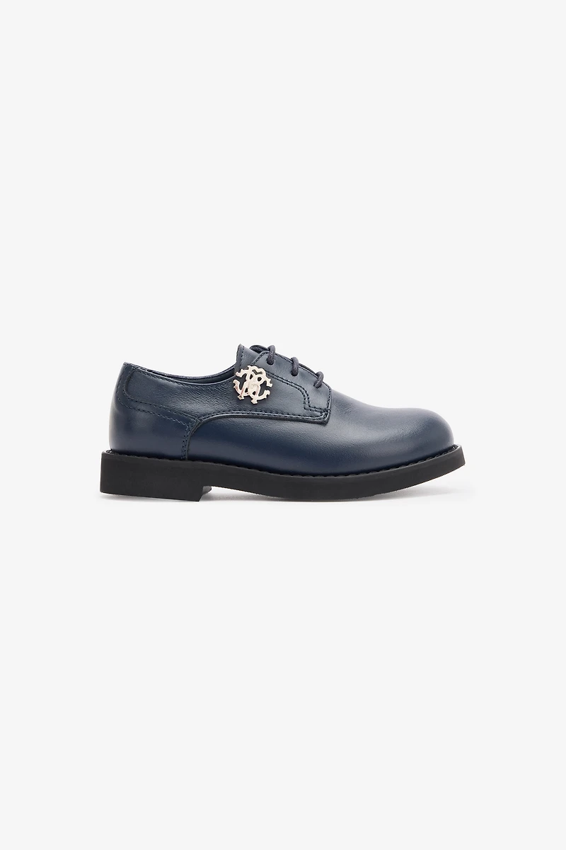 Lace-Up Loafers With RC Monogram