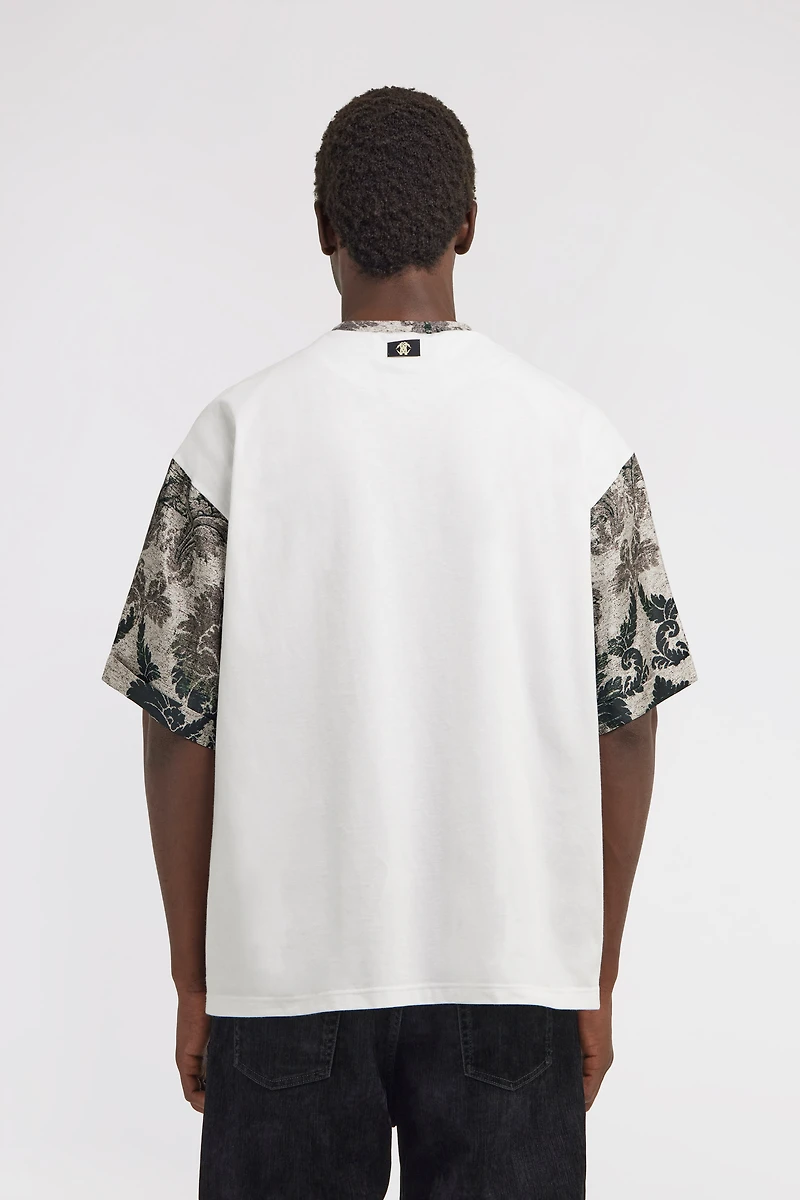 Broccato Print T-Shirt
