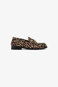 Jaguar Print Mocassins