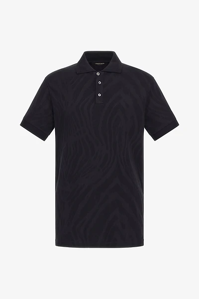 Freedom Print Polo Shirt