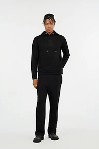Black Monogram RC Hoodie
