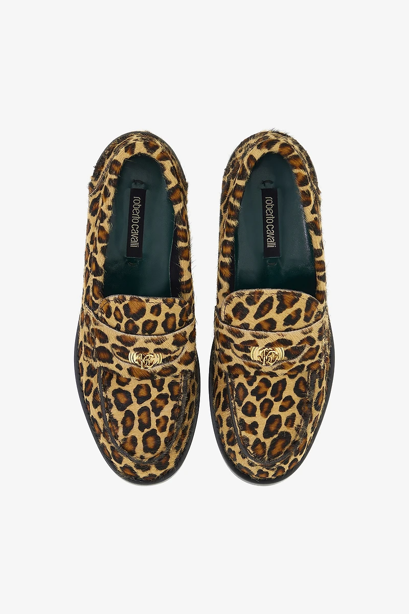 Jaguar Print Mocassins