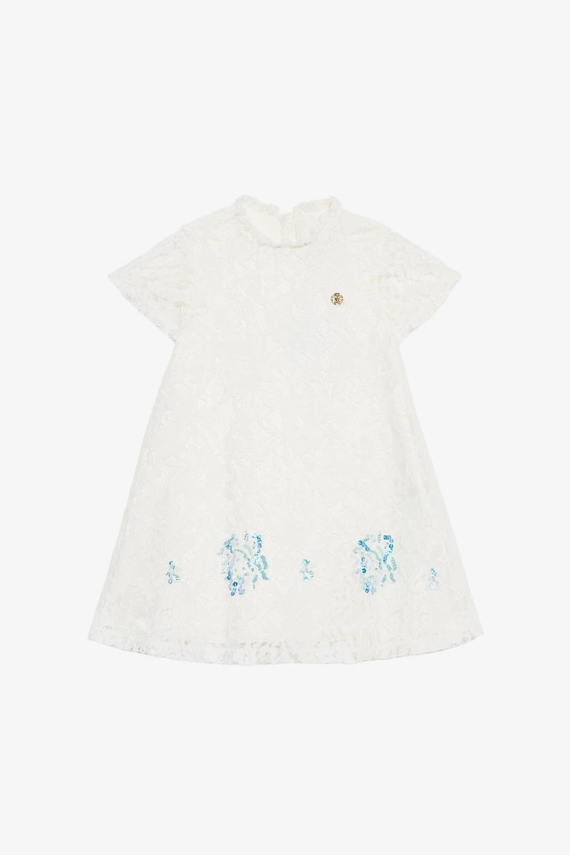 Dress With Broderie Anglaise Design