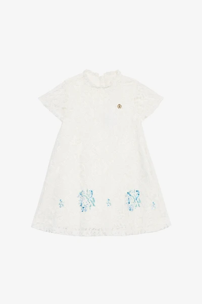 Dress With Broderie Anglaise Design