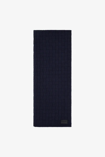 Alpaca Blend Scarf with Branded Tag