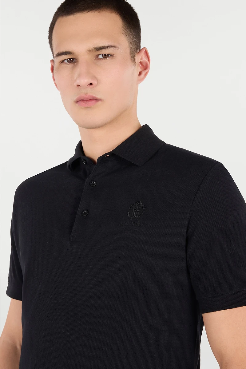 Polo With RC Monogram And Logo Embroidery