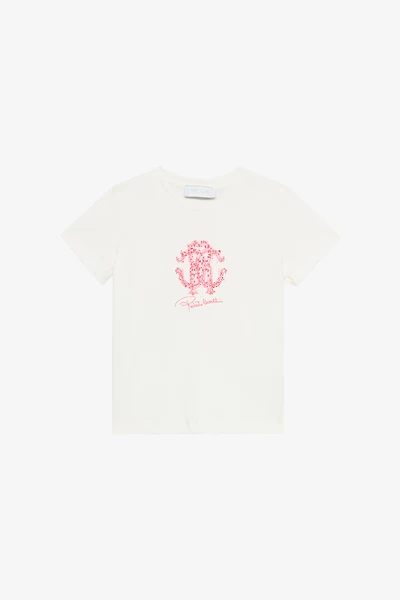 T-Shirt With RC Monogram And Logo