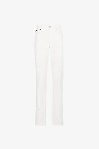 Straight-leg jeans